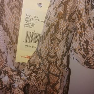 Reba Snake print jumpsuit